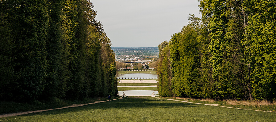 Die Umgebung von Versailles