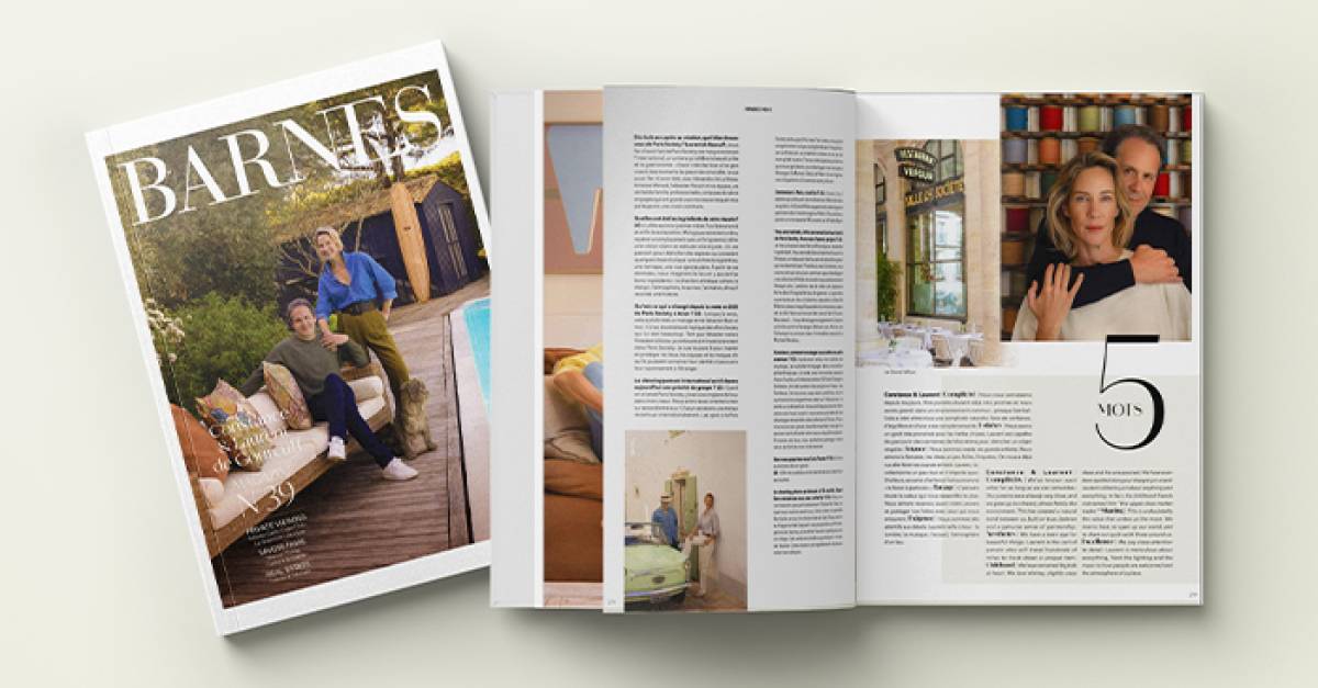 Discover the 39th issue of BARNES MAGAZINE