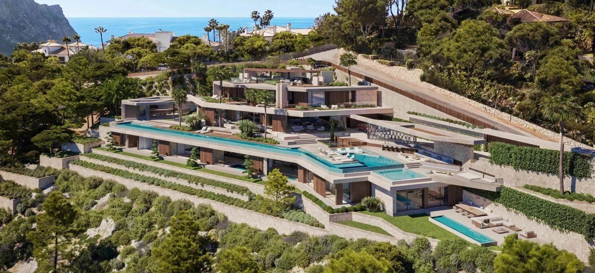 Découvrir cette propriété: Andratx - Espagne - Maison, 10 pièces, 9 chambres - Slideshow Picture 1