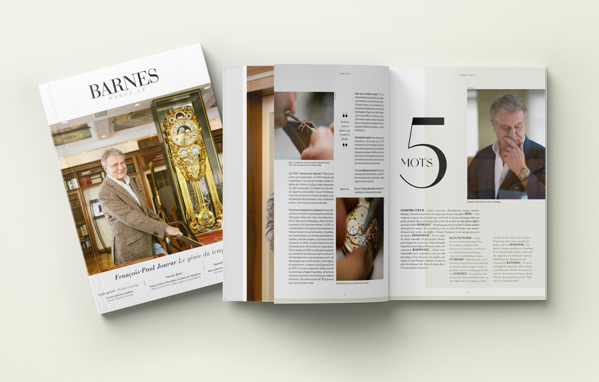 Discover the 35th issue of the BARNES MAGAZINE
