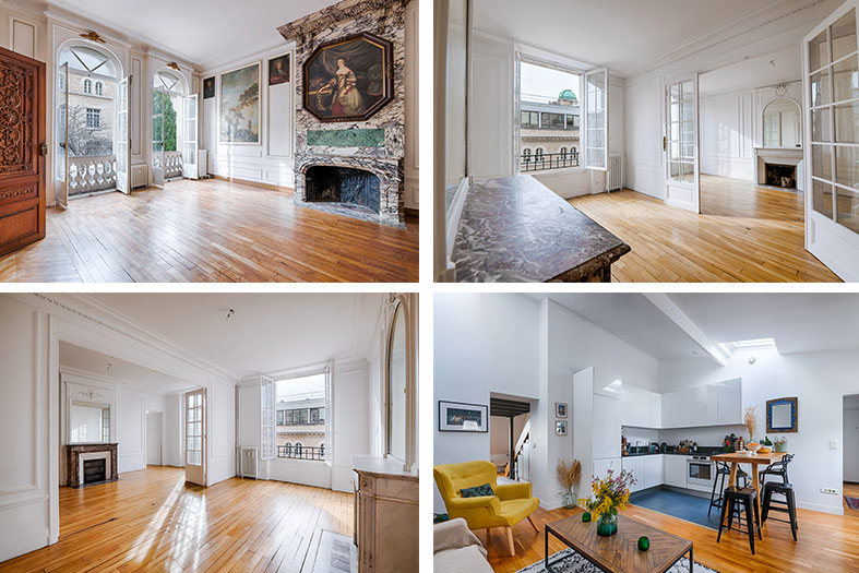 En exclusivité 5 appartements dans un ancien hotel particulier En exclusivité 5 appartements dans un ancien hotel particulier