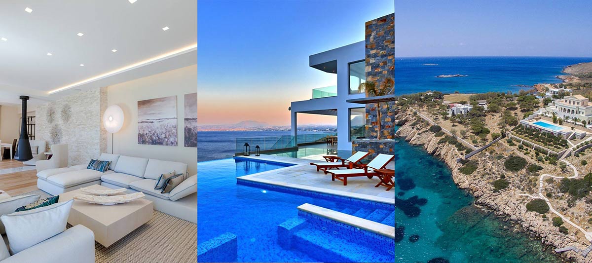 Demeures de luxe à découvrir en Grèce